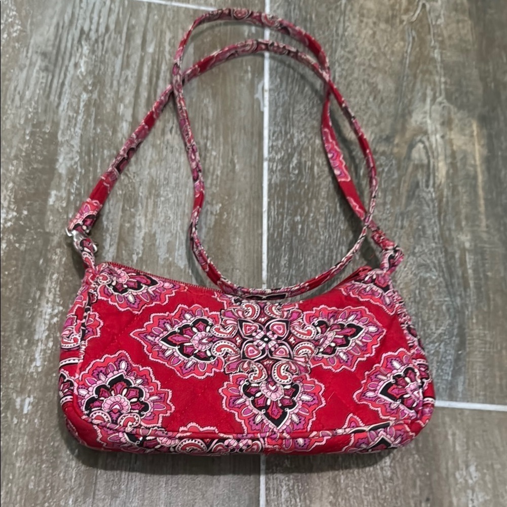 Vera Bradley Frankly Scarlet Mini Crossbody